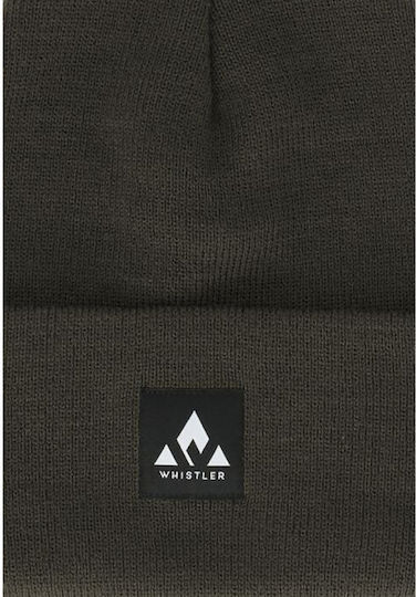 Beanie Unisex Σκούφος Πλεκτός σε Μαύρο χρώμα