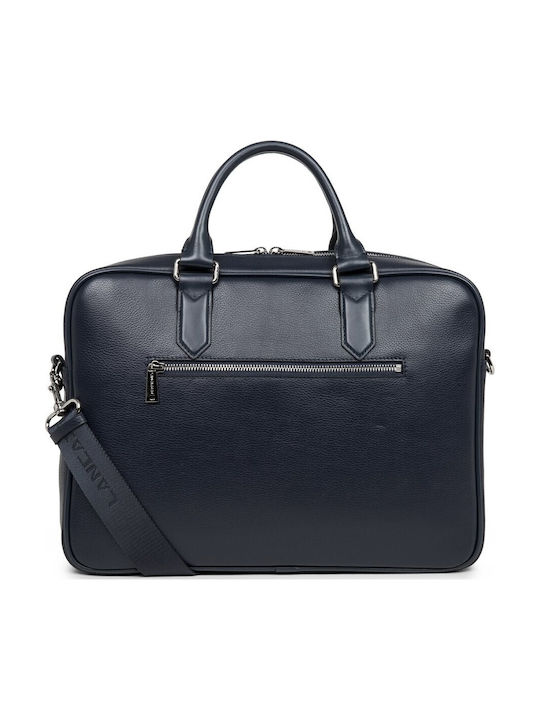 Leather Men's Briefcase Black