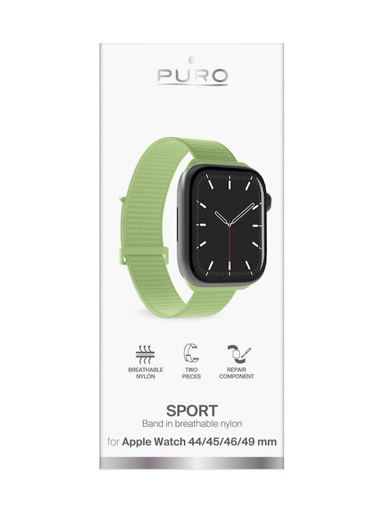 Puro Sport Λουράκι Πράσινο (Apple Watch 44-45-46-49mm, Puro) Puro Sport Λουράκι Πράσινο (Apple Watch 44-45-46-49mm, Puro)