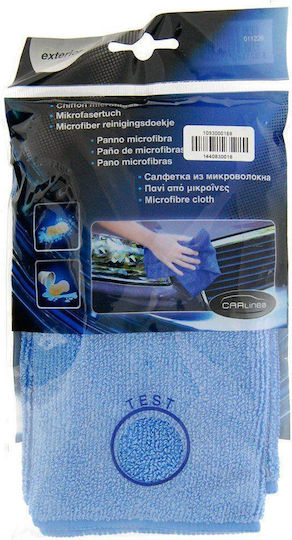 Carlinea Cloth Microfiber Drying for Body Car Blue 37x31cm