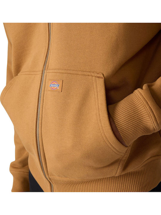 Thrasher Ανδρική Ζακέτα με Κουκούλα Brown