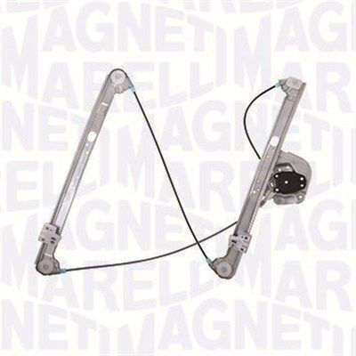 Left Front Electric Window Regulator Mechanism Without Motor 4-door Bmw X5 E53 01.00-10.06 Magneti Marelli