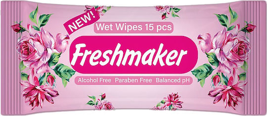 4teen-4ty Freshmaker Flower Cleaning Pads for Car Dashboard