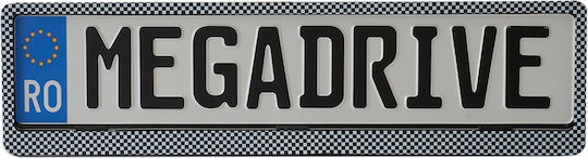 Mega Drive Carbon License Plate Holder Set 2 Pcs
