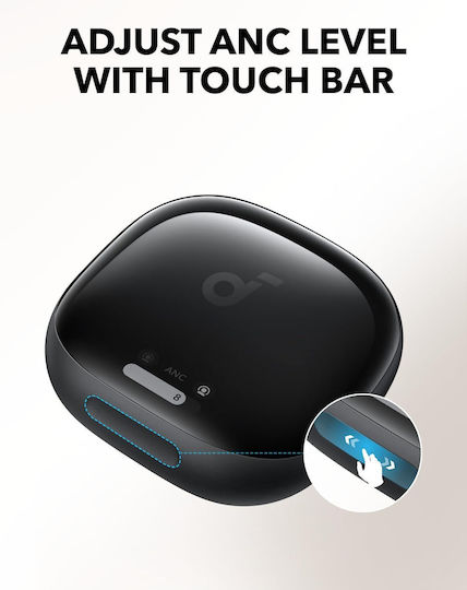 Soundcore by Anker Liberty 4 Pro In-ear Bluetooth Handsfree Earphones with Sweat Resistance and Charging Case Black Matte