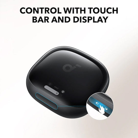 Soundcore by Anker Liberty 4 Pro In-ear Bluetooth Handsfree Earphones with Sweat Resistance and Charging Case Black Matte