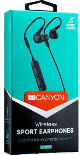 Canyon CNS-SBTHS1B In-ear Bluetooth Handsfree Ακουστικά Μαύρα