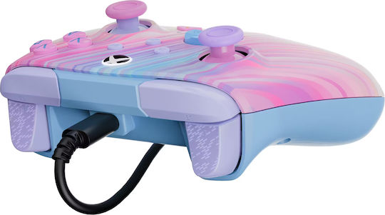 Turtle Beach Rematch Advanced Ενσύρματο Gamepad για PC / Xbox One / Xbox Series Cotton Candy