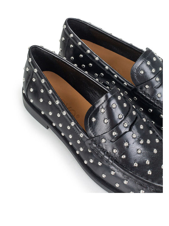 Women's Moccasins in Black Color