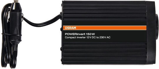 12V 150W Car Power Inverter USB Output Osram