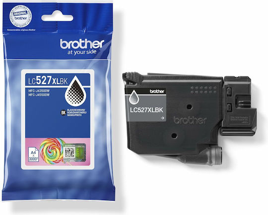 Brother Γνήσιο Μελάνι Εκτυπωτή InkJet Μαύρο (LC-527XLBK)