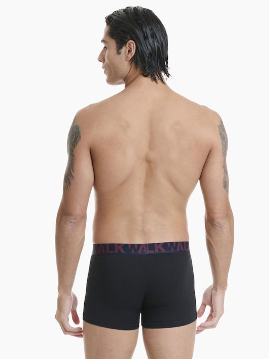 Herren Boxershorts Schwarz 2Packung