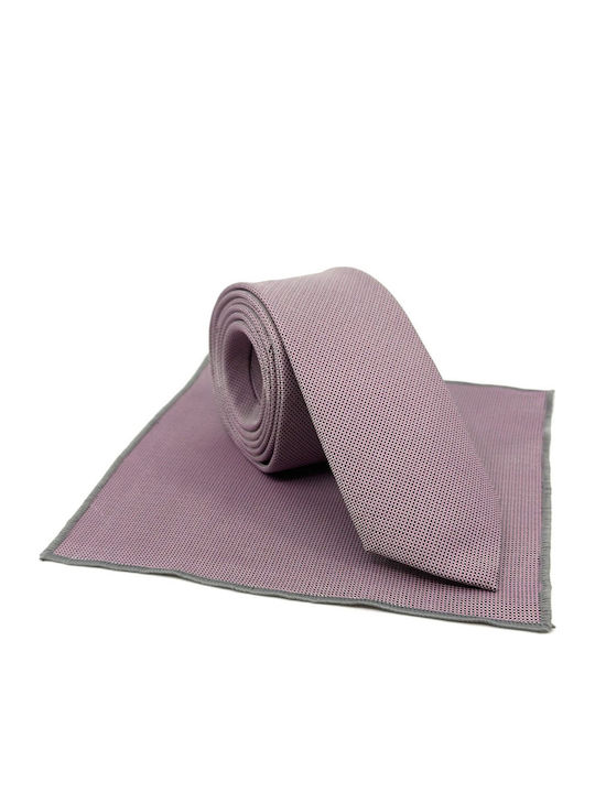 Legend Men's Men's Tie Set Printed in Pink Color