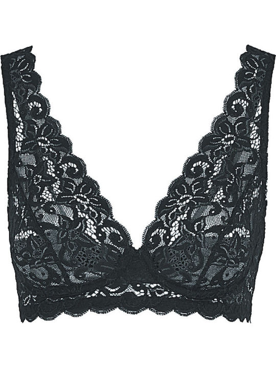 Hanro Women's Bralette Bra Gray