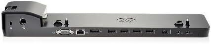 HP Dock / USB-A Docking Station με 4K PD Ethernet Μαύρο (B9C87AA)