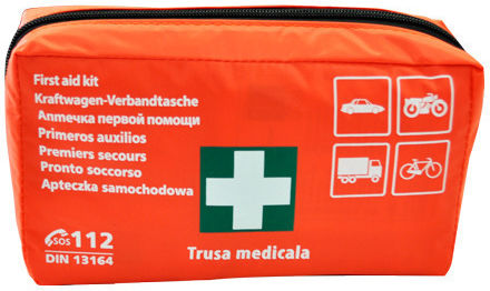 Medical Kit Φαρμακείο Πρώτων Βοηθειών Αυτοκινήτου Τσαντάκι με Εξοπλισμό