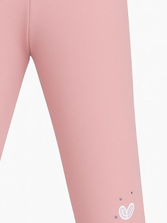 Kinder Leggings Lang Rosa