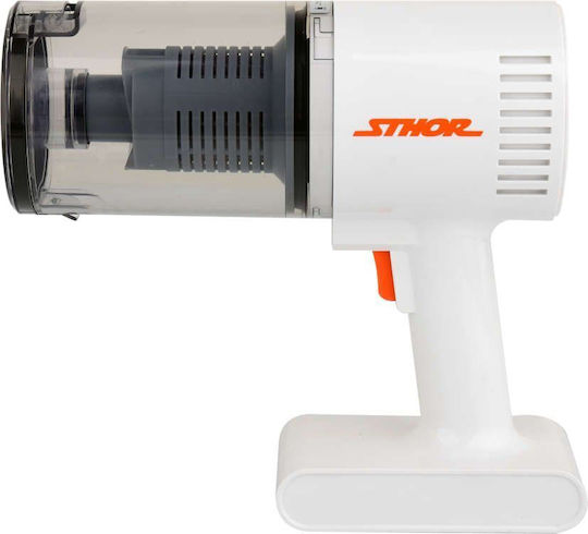 Sthor Cleaner Aspirator de mână pentru mașină Aspirare uscată cu Putere 100W Reîncărcabil 12V Alb