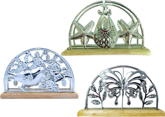 AGC Χαρτοπετσετοθήκη Μεταλλική Ασημί 15x9cm 00109313 AGC Χαρτοπετσετοθήκη Μεταλλική Ασημί 15x9cm 00109313