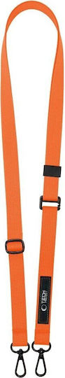 Tech-Protect Rope Crossbody Neck Strap for Mobile Phones Orange