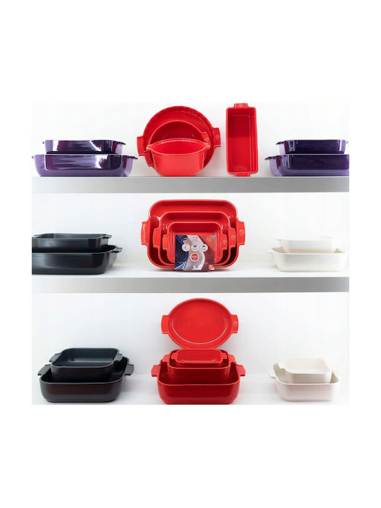 Peugeot Ceramic Square Heat-Resistant Cookware 36x36cm