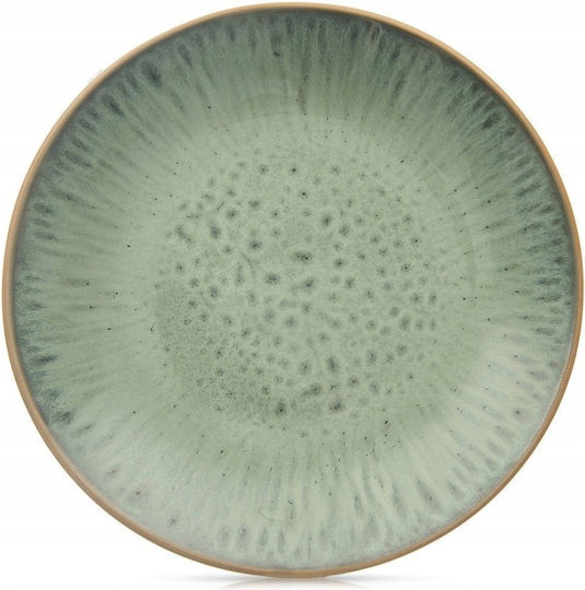 Lumarko Farfurie Deșert Ceramică Verde cu Diametru 20.5cm