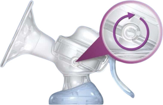 Nuby Pompa de sân simplă manuală Comfort Transparent