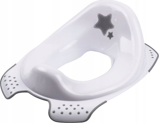 Toilet Training Seat with Handles Ewa Stars 30x40x15cm White