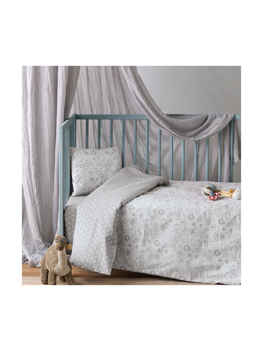 Kentia Baby Duvet Cover Set With Pillowcase Cungo Multicolour 100x140cm