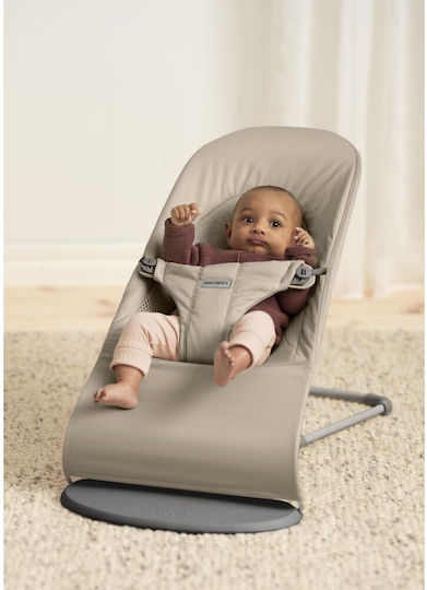 BabyBjorn Manual Baby Relax Swing Balance Soft Sand Grey