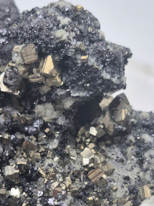 Raw Sample Of Galenite Pyrite Calcite – Natural Stones