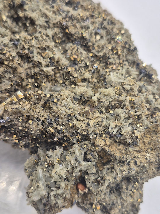 Raw Sample of Galena Chalcopyrite Pyrite Quartz Points – Natural Stones