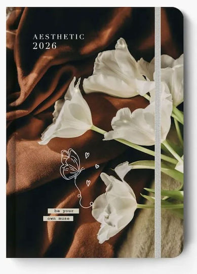 Ημερολογιο Ημερησιο 2026 Adbook 12x17cm Aesthetic E 3425