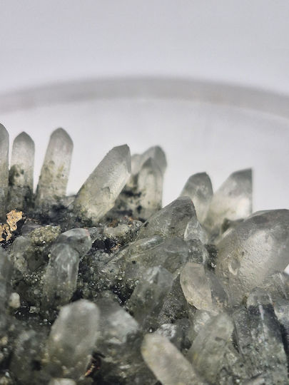 Raw Sample of Galenite Calcite Pyrite Quartz Chlorite Points – Natural Stones