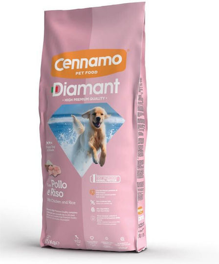 Cennamo 15kg Dry Food for Large Breed Puppies with Chicken
