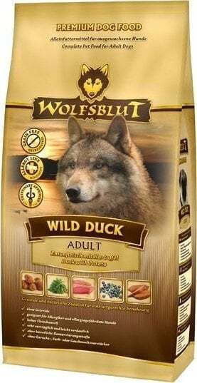 Wolfsblut 12.5кг Суха Храна за Кучета с Патица