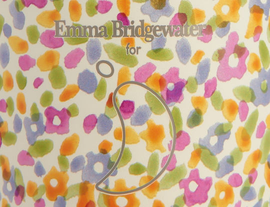 Chilly's Coffee Cup Emma Bridgewater Glass Thermos Stainless Steel BPA Free 340ml Wildflower Meadows