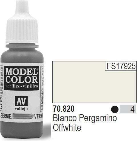 Acrylicos Vallejo Model Χρώμα Μοντελισμού Off-White 17ml
