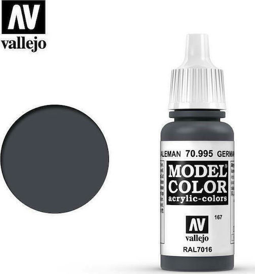 Acrylicos Vallejo Model Боя за Моделизъм German Grey 17мл