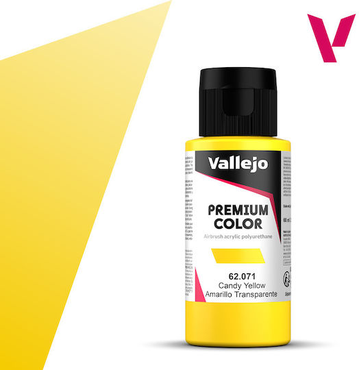 Acrylicos Vallejo Χρώμα Μοντελισμού σε Spray Κίτρινο 60ml