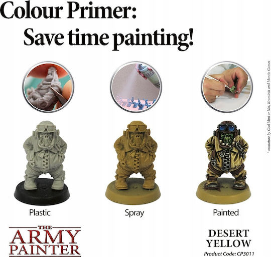 The Army Painter Colour Primer Χρώμα Μοντελισμού σε Spray Daemonic Yellow 400ml