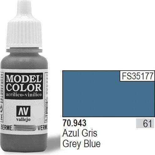 Acrylicos Vallejo Model Culoare Modelism Grey Blue 17ml