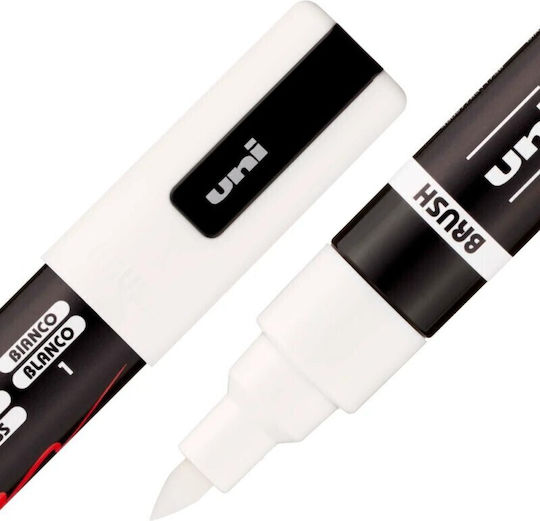 Markeri De Proiectare Uni Posca Pc-5br Culori De Bază Grosime Medie Vârf 1-4mm 8 Bucăți Pc-5br 8p