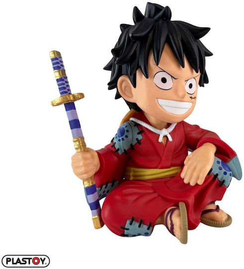 Plastoy Sammelbare Figuren Salvadanaio Ein Stück Monkey D.luffy Luffytaro