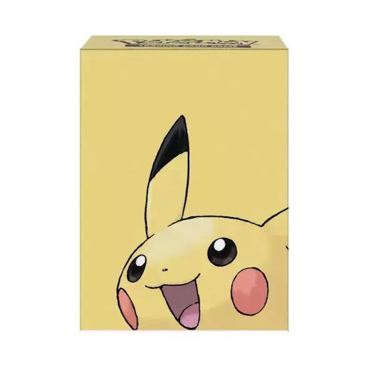 Ultra Pro Pikachu Pokemon Deck Box Standard Size Yellow