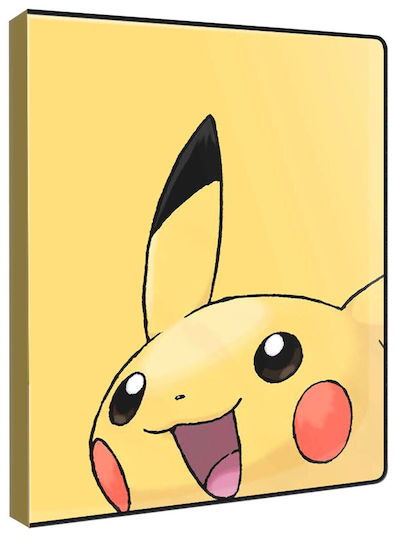 Ultra Pro Pikachu 9-Fächer Pokemon Bindemittel 9-Fächer Standardgröße Gelb