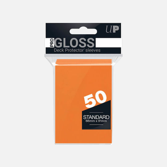Ultra Pro Deck Protector Card Sleeves Standard Size 50τμχ Orange