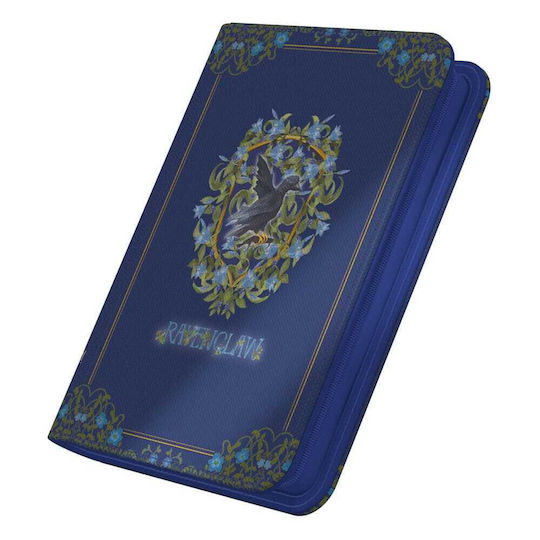 Ultimate Guard 4-Джобен Xenoskin Zipfolio - Хари Потър Ravenclaw Хари Потър Подвързия 4-Джобен Стандартен Размер