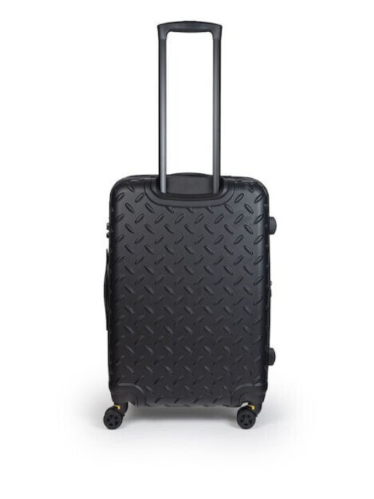 CAT 83552 Reisegepäck Kabinen Hart Schwarz mit 4 Räder Höhe 54cm