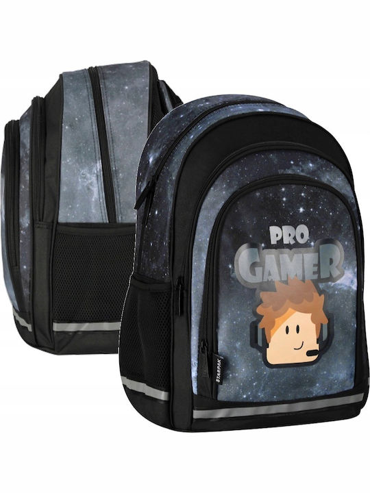 Starpak Ghiozdan de Spate Scoala Primara Multicolor cu Husă pentru Sticlă de Apă